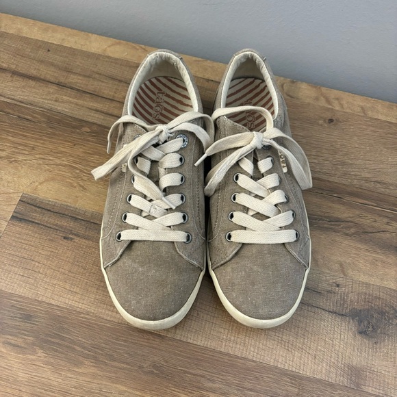 Taos Star Washed Canvas Lace Up Sneakers Women’s - Picture 6 of 10